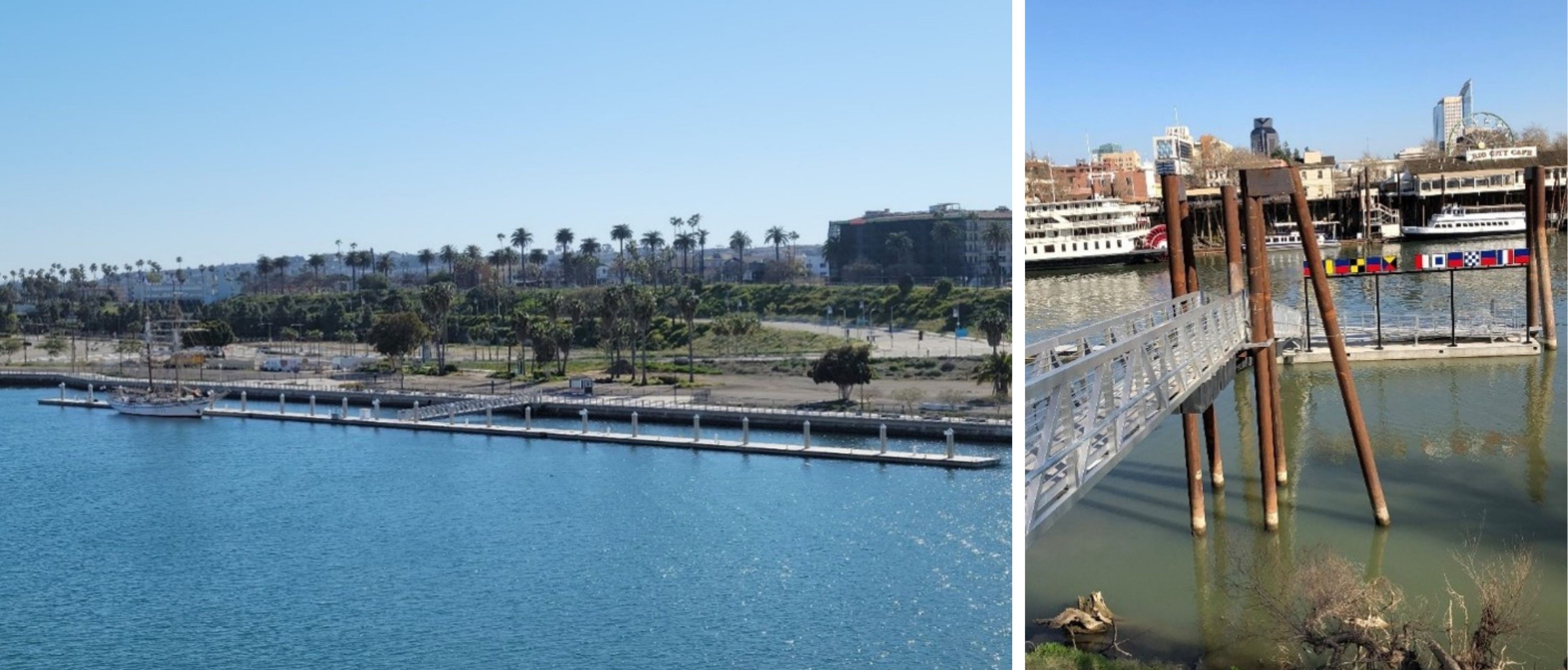 DBW BIG program public docks in San Pedro and West Sacramento